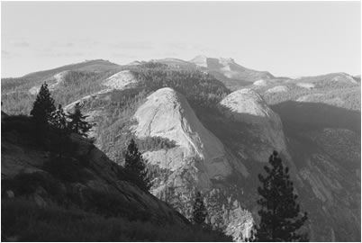 North Dome from Glacier Point