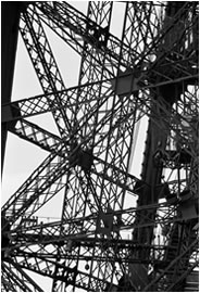 Tour Eiffel, Iron Construction, Paris, 2011