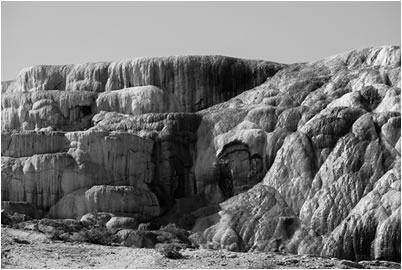 Mammoth Hot Springs Terraces, Yellowstone NP, USA, 2013