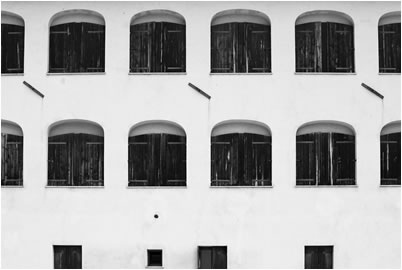 Closed Windows, Siena, 2014