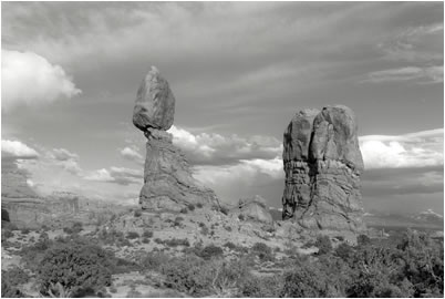 Balanced Rock, Arches National Park, Utah, 2009